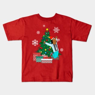 BoJack Horseman Around The Christmas Tree Kids T-Shirt